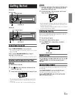 Preview for 6 page of Alpine 9842 - Radio / CD Player Owner'S Manual