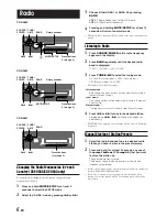 Предварительный просмотр 7 страницы Alpine 9843 - CDE Radio / CD Owner'S Manual