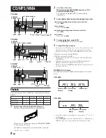 Предварительный просмотр 9 страницы Alpine 9843 - CDE Radio / CD Owner'S Manual