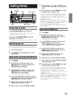 Предварительный просмотр 8 страницы Alpine 9855 - CDA Radio / CD Owner'S Manual