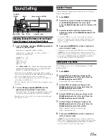 Предварительный просмотр 16 страницы Alpine 9855 - CDA Radio / CD Owner'S Manual