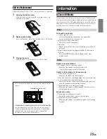 Предварительный просмотр 40 страницы Alpine 9855 - CDA Radio / CD Owner'S Manual