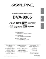 Alpine 9965 - DVA - DVD Player Owner'S Manual предпросмотр