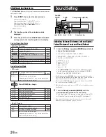 Предварительный просмотр 22 страницы Alpine 9965 - DVA - DVD Player Owner'S Manual