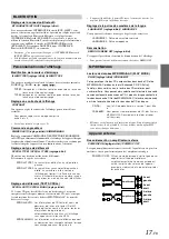 Предварительный просмотр 19 страницы Alpine CDA-105 (French) Manuel Du Propriétaire