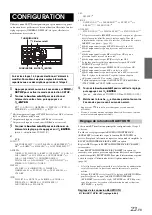 Предварительный просмотр 25 страницы Alpine CDA-118M (French) Manuel Du Propriétaire