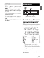 Предварительный просмотр 17 страницы Alpine CDA-137BTI Owner'S Manual