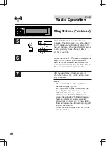 Предварительный просмотр 28 страницы Alpine CDA-7846E Owner'S Manual