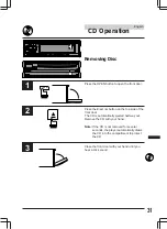 Предварительный просмотр 31 страницы Alpine CDA-7846E Owner'S Manual