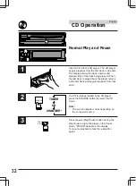 Предварительный просмотр 32 страницы Alpine CDA-7846E Owner'S Manual