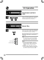 Предварительный просмотр 34 страницы Alpine CDA-7846E Owner'S Manual