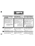 Preview for 62 page of Alpine CDA-7850 Owner'S Manual