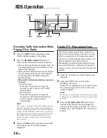 Предварительный просмотр 16 страницы Alpine CDA-7865R Owner'S Manual