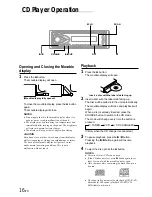 Предварительный просмотр 18 страницы Alpine CDA-7865R Owner'S Manual