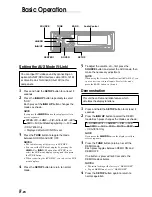 Предварительный просмотр 10 страницы Alpine cda-7873 Owner'S Manual