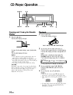 Предварительный просмотр 18 страницы Alpine cda-7873 Owner'S Manual