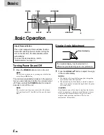 Предварительный просмотр 8 страницы Alpine CDA-7873R Owner'S Manual