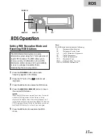 Предварительный просмотр 19 страницы Alpine CDA-7873R Owner'S Manual