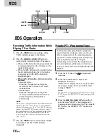 Предварительный просмотр 22 страницы Alpine CDA-7873R Owner'S Manual