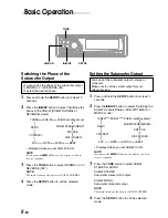 Предварительный просмотр 10 страницы Alpine CDA-7878 Owner'S Manual