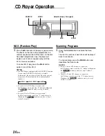 Предварительный просмотр 22 страницы Alpine CDA-7878 Owner'S Manual