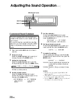 Предварительный просмотр 34 страницы Alpine CDA-7878 Owner'S Manual