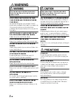 Preview for 4 page of Alpine CDA-7878R Owner'S Manual