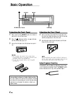 Preview for 6 page of Alpine CDA-7878R Owner'S Manual