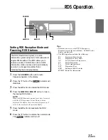 Preview for 17 page of Alpine CDA-7878R Owner'S Manual