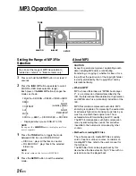 Preview for 28 page of Alpine CDA-7878R Owner'S Manual