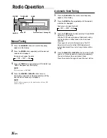 Предварительный просмотр 18 страницы Alpine CDA-7892E Owner'S Manual