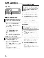 Предварительный просмотр 20 страницы Alpine CDA-7897 Owner'S Manual