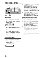 Предварительный просмотр 24 страницы Alpine CDA-7897 Owner'S Manual