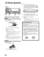 Предварительный просмотр 26 страницы Alpine CDA-7897 Owner'S Manual