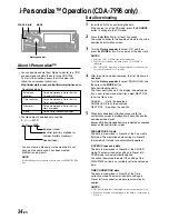 Предварительный просмотр 36 страницы Alpine CDA-7897 Owner'S Manual