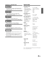 Предварительный просмотр 45 страницы Alpine CDA-7897 Owner'S Manual