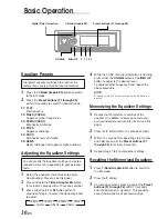 Предварительный просмотр 12 страницы Alpine CDA-7969R Owner'S Manual