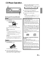 Preview for 23 page of Alpine CDA-7998R Owner'S Manual