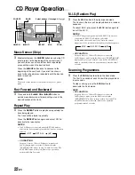 Preview for 24 page of Alpine CDA-7998R Owner'S Manual