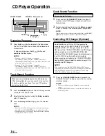 Предварительный просмотр 20 страницы Alpine cda-9805 Owner'S Manual