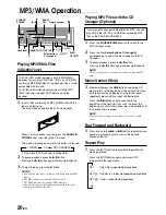 Предварительный просмотр 22 страницы Alpine cda-9805 Owner'S Manual