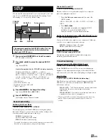 Предварительный просмотр 25 страницы Alpine CDA-9811 Owner'S Manual