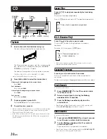 Предварительный просмотр 12 страницы Alpine CDA-9820XM Owner'S Manual