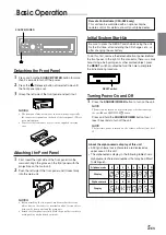 Предварительный просмотр 7 страницы Alpine CDA-9825 Owner'S Manual