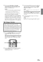 Предварительный просмотр 21 страницы Alpine CDA-9825 Owner'S Manual