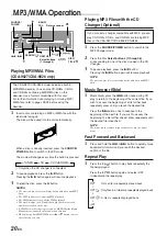 Предварительный просмотр 22 страницы Alpine CDA-9825 Owner'S Manual