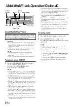 Предварительный просмотр 26 страницы Alpine CDA-9825 Owner'S Manual