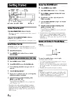 Предварительный просмотр 8 страницы Alpine CDA-9833 Owner'S Manual