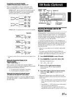 Предварительный просмотр 29 страницы Alpine CDA-9833 Owner'S Manual