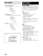 Предварительный просмотр 36 страницы Alpine CDA-9833 Owner'S Manual